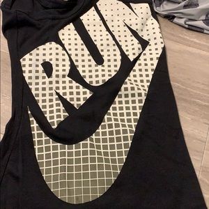 Nike “RUN” Racerback Tank Top